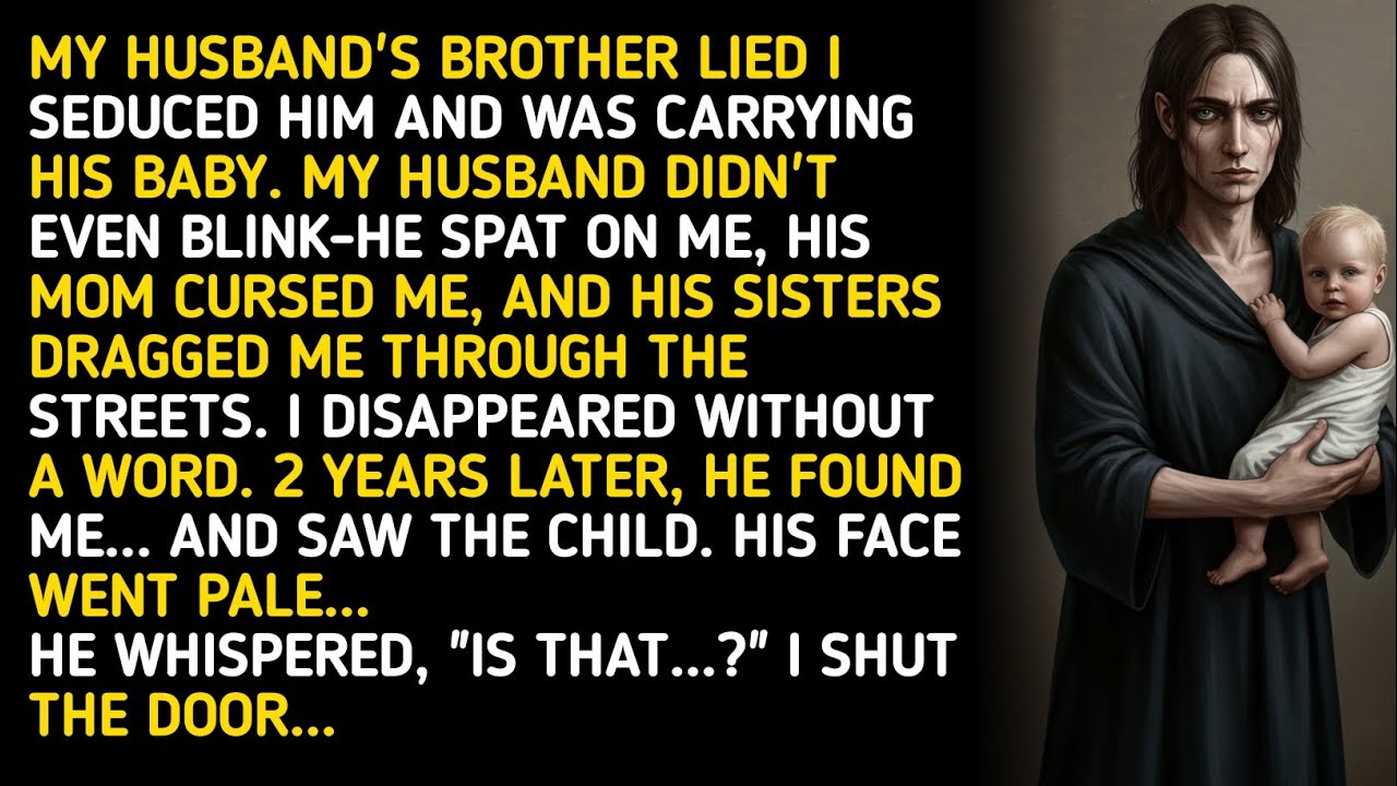 MY HUSBAND'S BROTHER LIED I SEDUCED HIM AND WAS CARRYING HIS BABY. MY HUSBAND DIDN' THE DOOR...