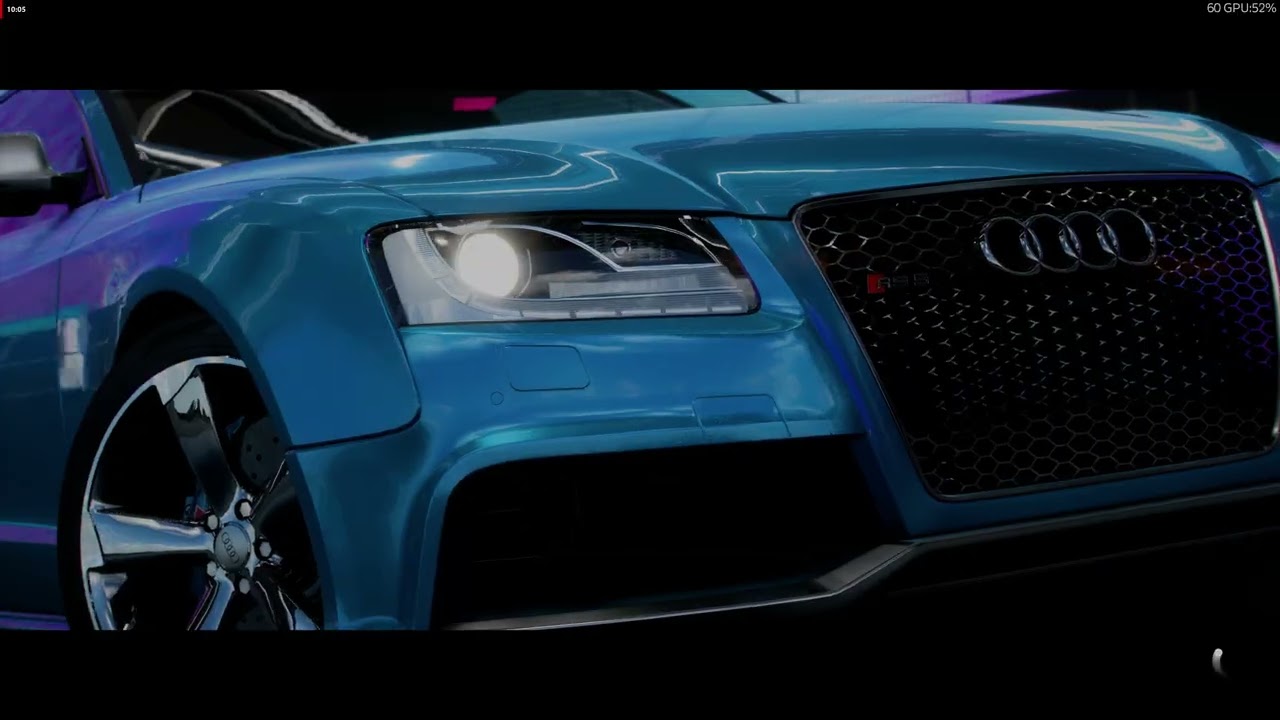 Forza Horizon 5 2026 02 08 Audi RS 5 V8 gameplay.Chase camera.PS 5 controller in PC.Second race17:00
