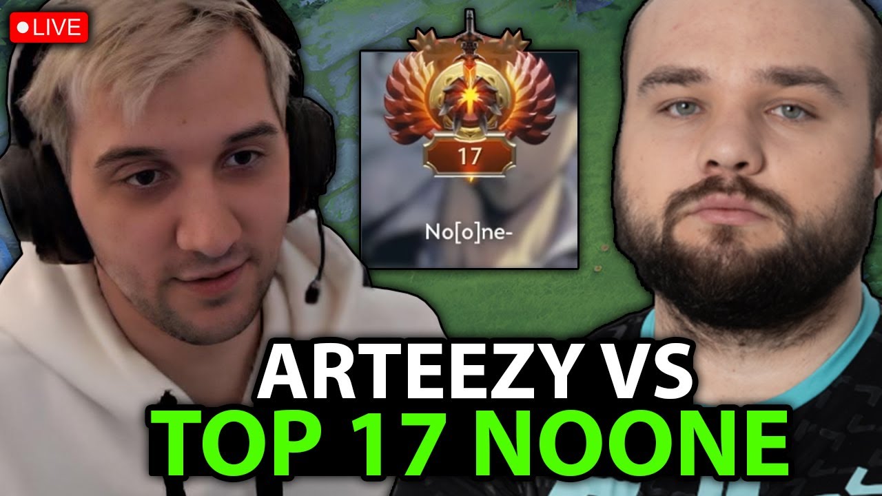 ARTEEZY on SNIPER MID vs TOP 17 RANK NOONE and DUKALIS