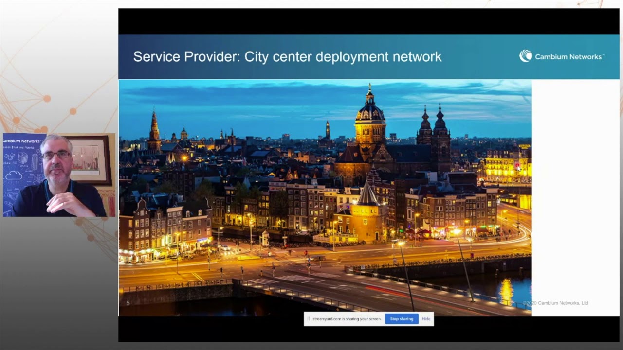 60 GHz cnWave Technology to Enable Smart City:CCTV Backhaul:Wi Fi Backhaul