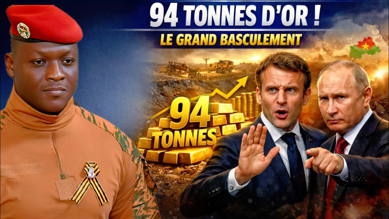 Ibrahim Traoré : 94 tonnes d’or et +25 % pour l’État, tournant historique au Sahel ?