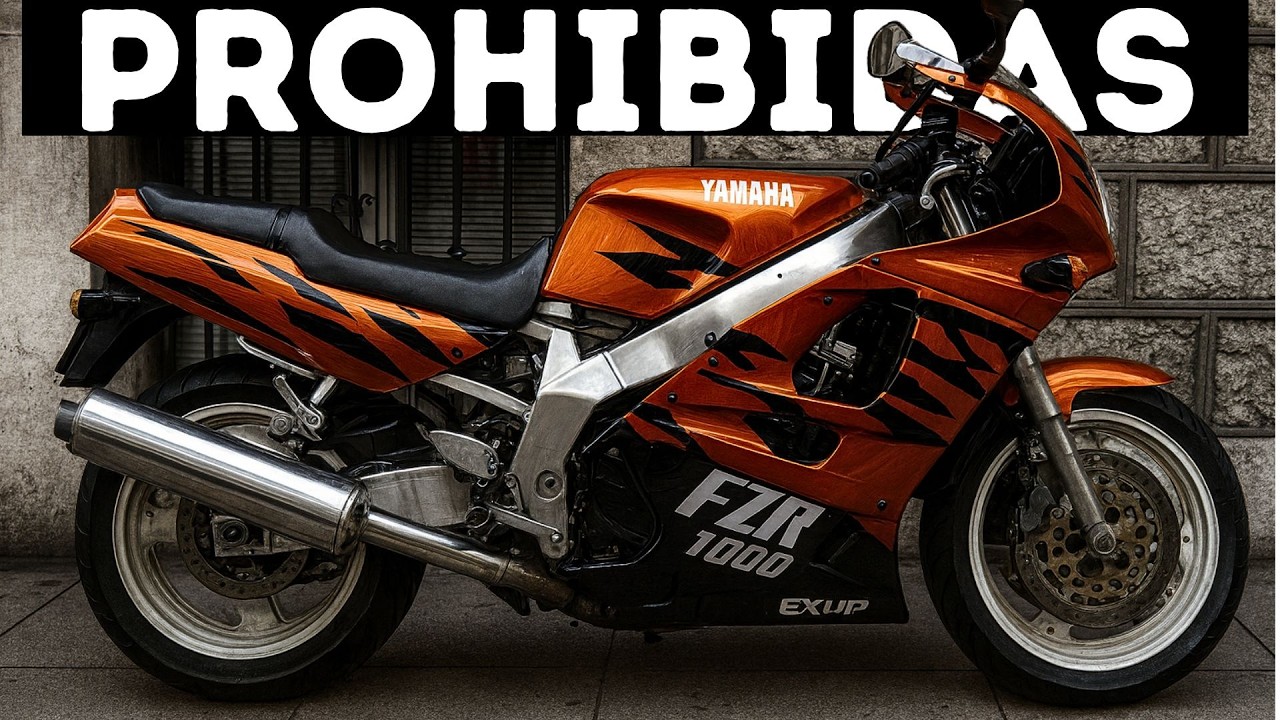 10 Motos PROHIBIDAS por ser DEMASIADO RAPIDAS