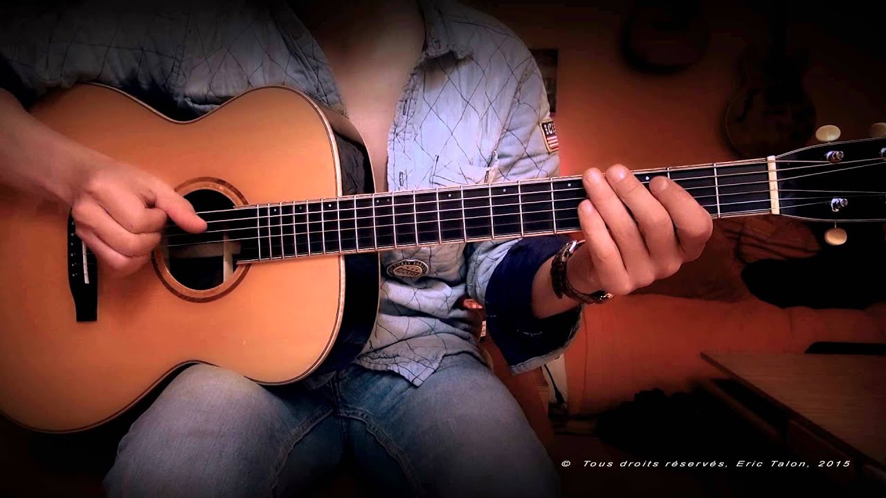 joky-  Ahn jung jae - guitar lesson- fingerstyle guitar