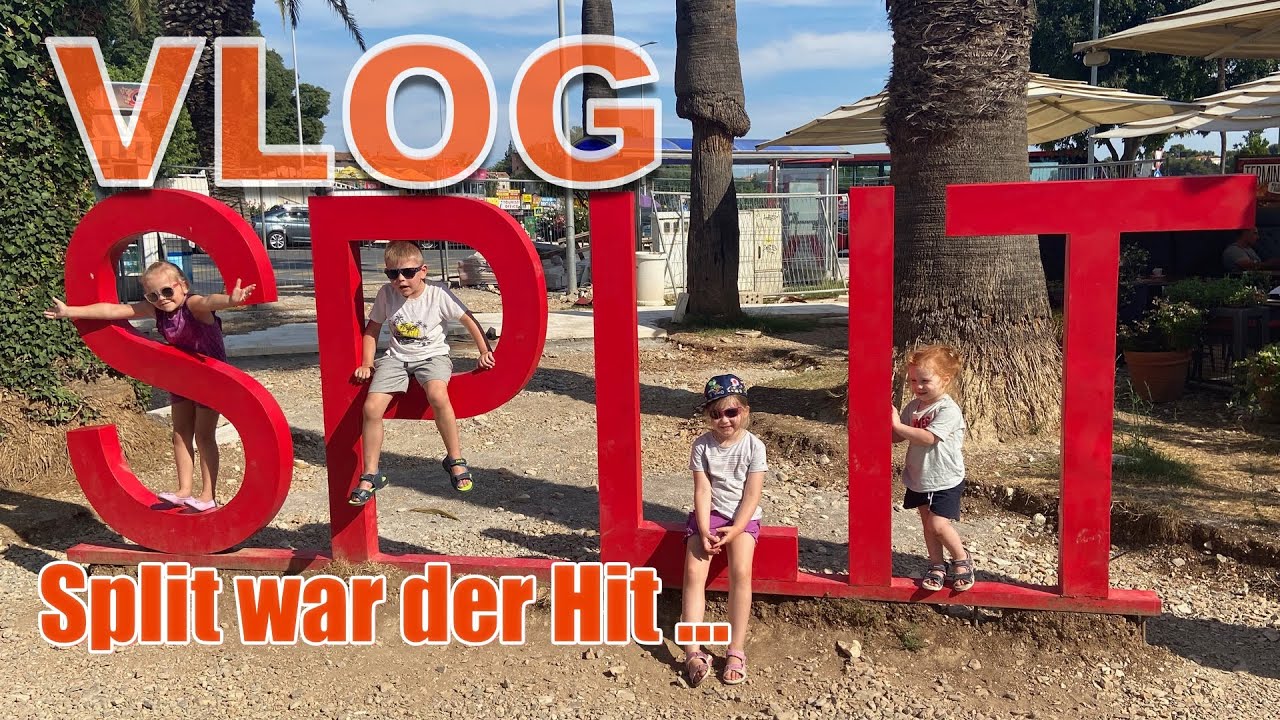 Urlaub in Kroatien #3 I Ausflug nach Split Dalmatien I Diokletianpalast und Bimmelbahnfahrt zum Berg