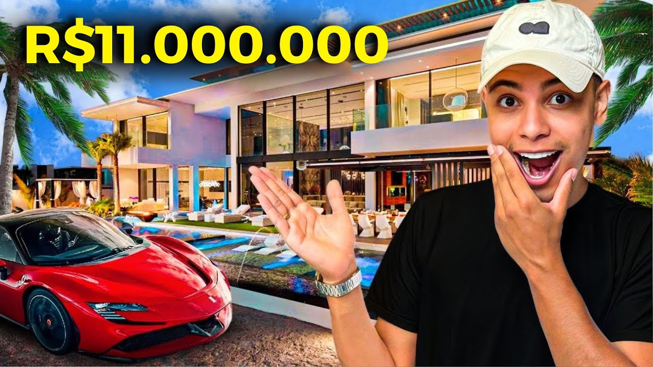 TOUR COMPLETO PELA MINHA NOVA CASA 🙏🏻 (Thiago Hora)