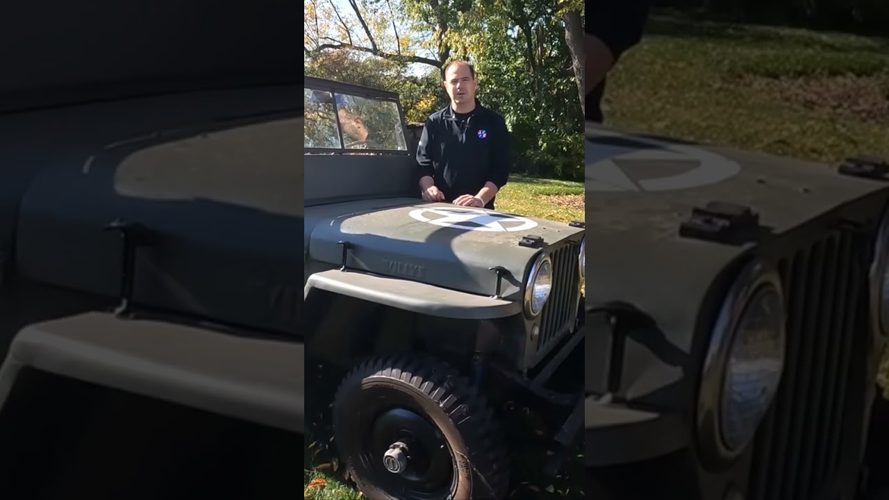 Where are those vintage Jeep lovers? #Jeep #cj2a #shorts #amyjeep #willys #JOTR