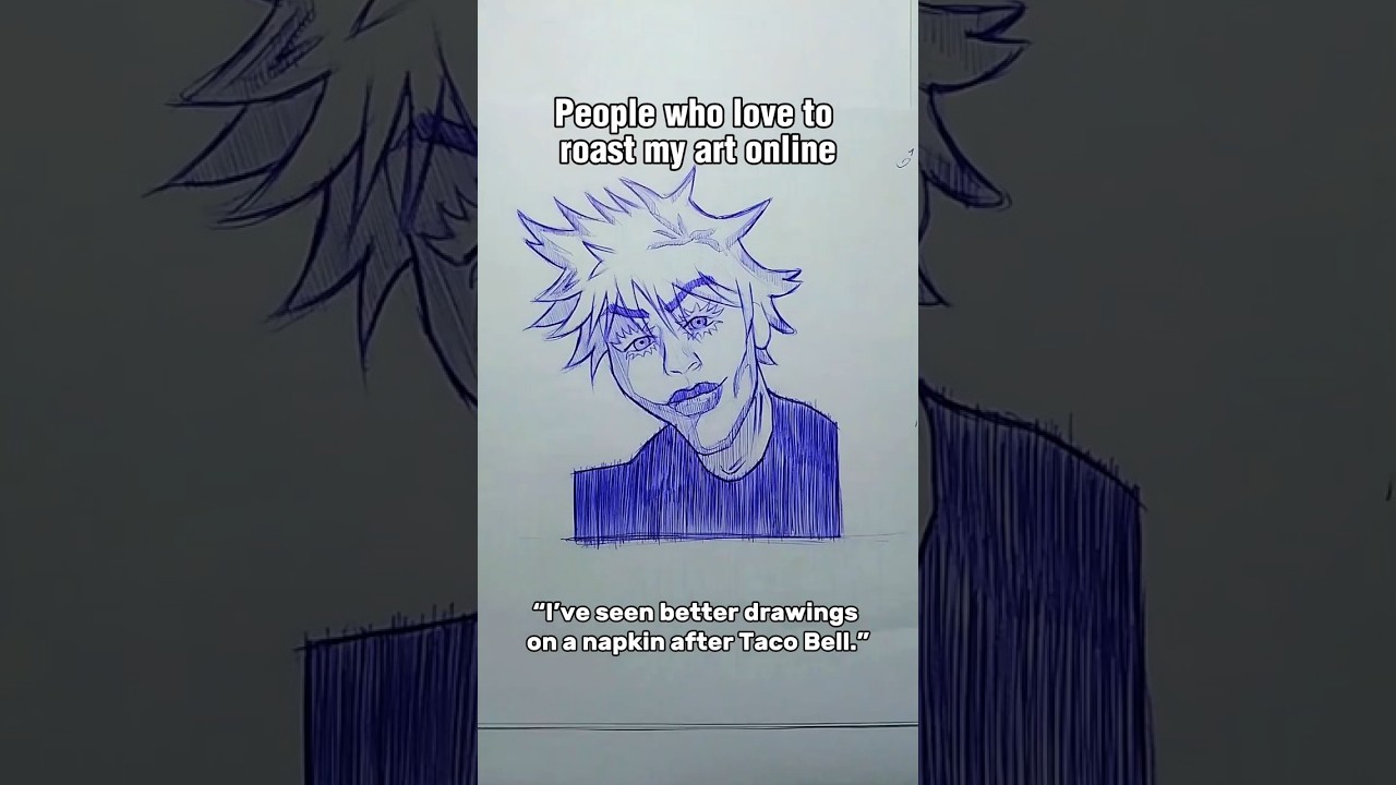 POV: You post your art online and everyone becomes an expert 