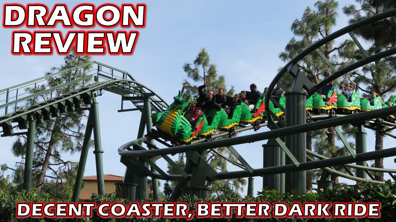 Dragon Review, Legoland California Vekoma Roller Coaster | Decent Coaster, Better Dark Ride