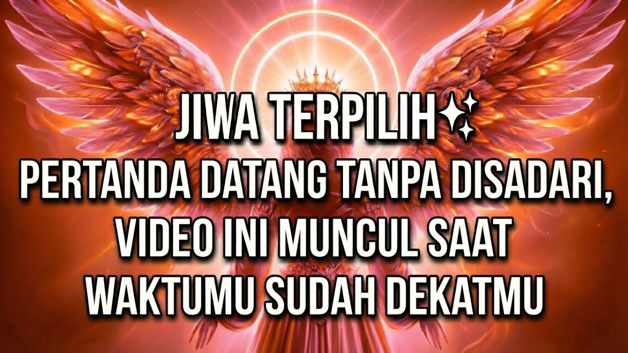 JIWA TERPILIH ✨ Pertanda Datang Tanpa Disadari, Video Ini Muncul Saat Waktumu Sudah Dekatmu