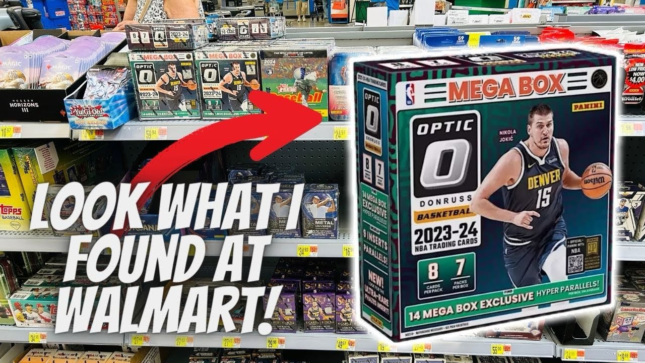 🚨LOOK WHAT SHOWED UP AT WALMART! 23-24 OPTIC 🏀 MEGA BOX REVIEW! IM A WEMBY MAGNET! 😱