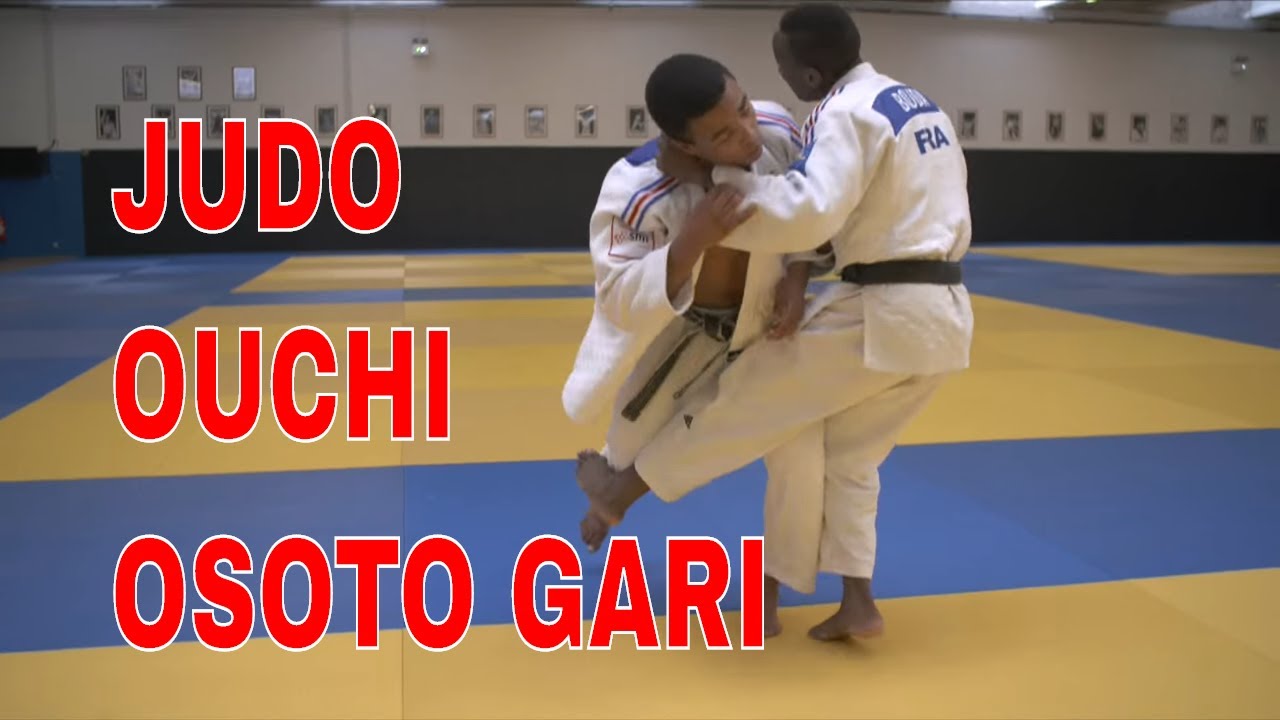 JUDO OUCHI OSOTO GARI Olympic Techniques