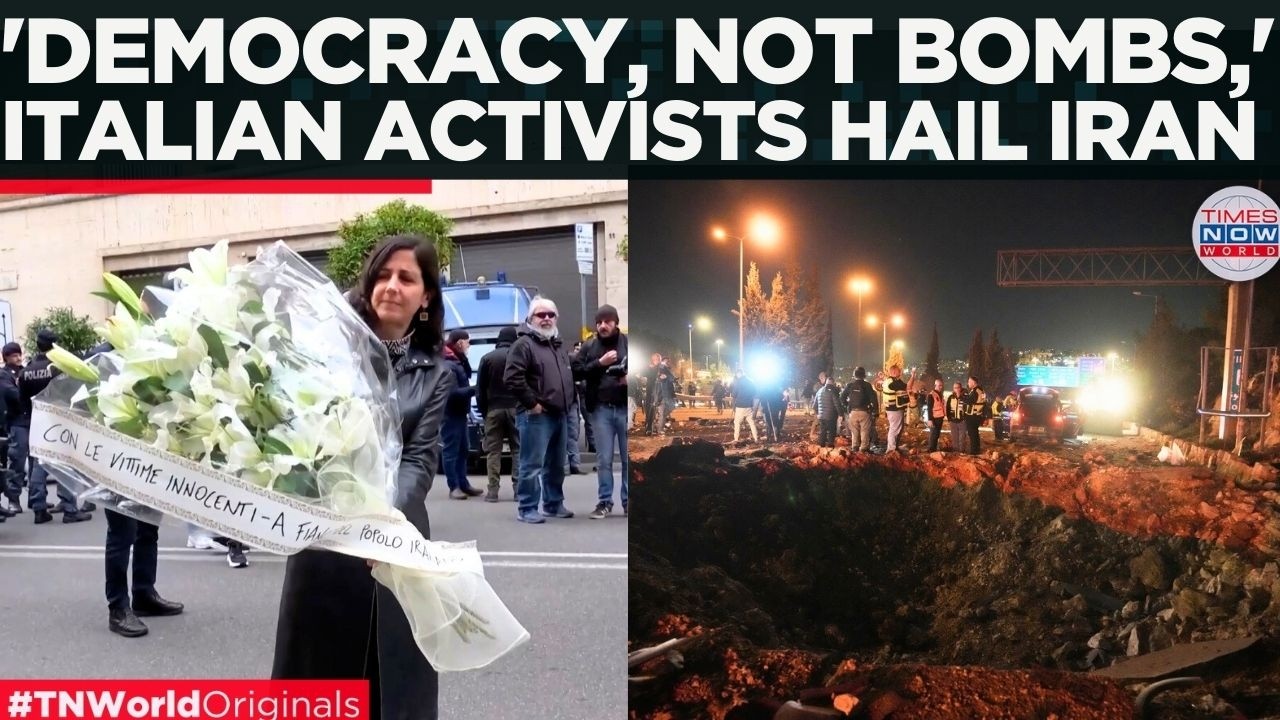 WATCH: ITALY PROTESTS Khamenei Killing, Activists Slam U.S.-Israel Strikes As 'War Crime'