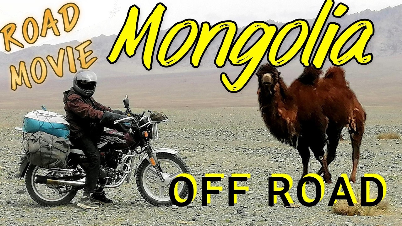 ¡La ESTEPA de MONGOLIA en MOTO sin PREPARACIÓN! (PELÍCULA COMPLETA)