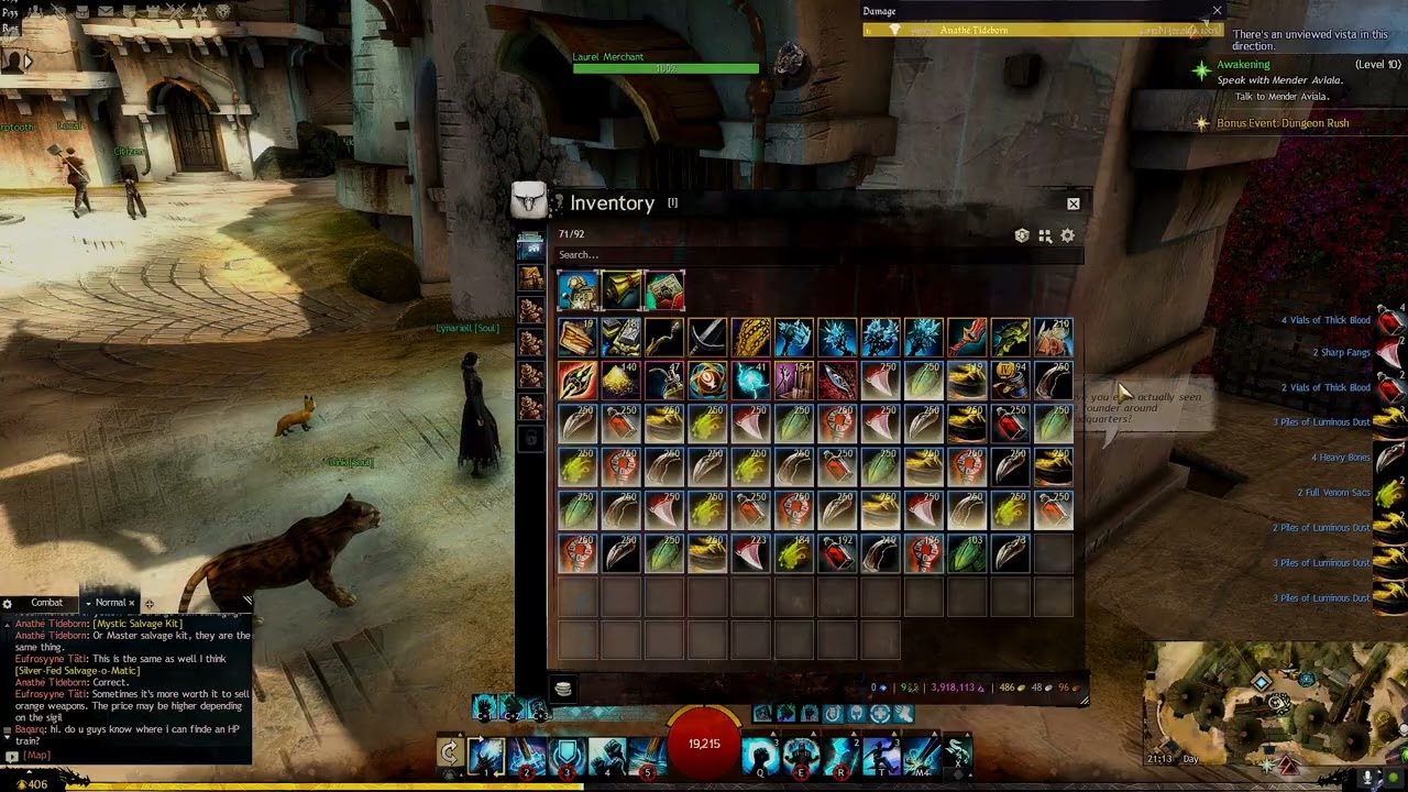 [Guild Wars 2]  -   How to turn Laurels into Gold