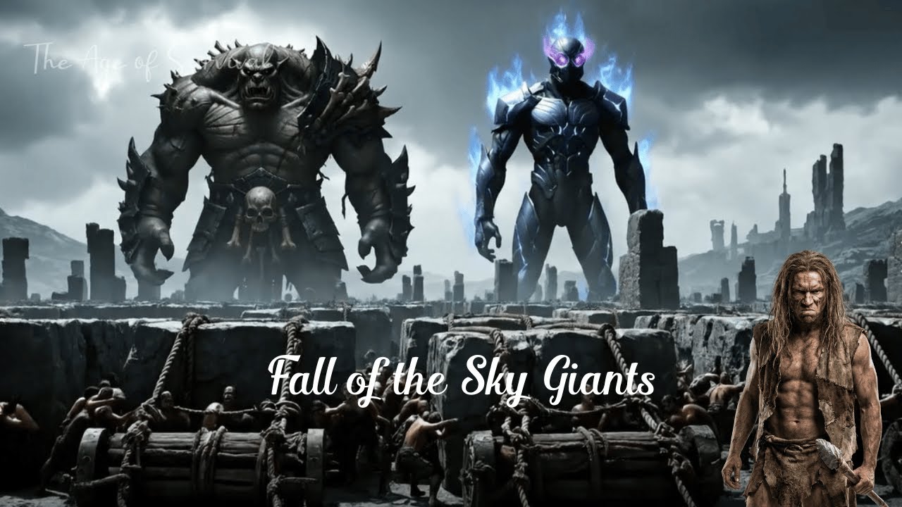 Fall of the Sky Giants⁨1@TheAgeofSurvival-68⁩#Age of Survival#Primitive Survival#Stone Age Skills
