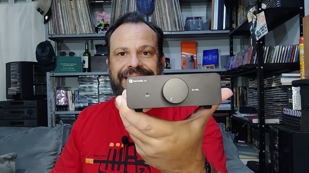 Fosi V3: Potência Surpreendente em um Amplificador Compacto! 🔥🎶 | Tiozão do Vinil