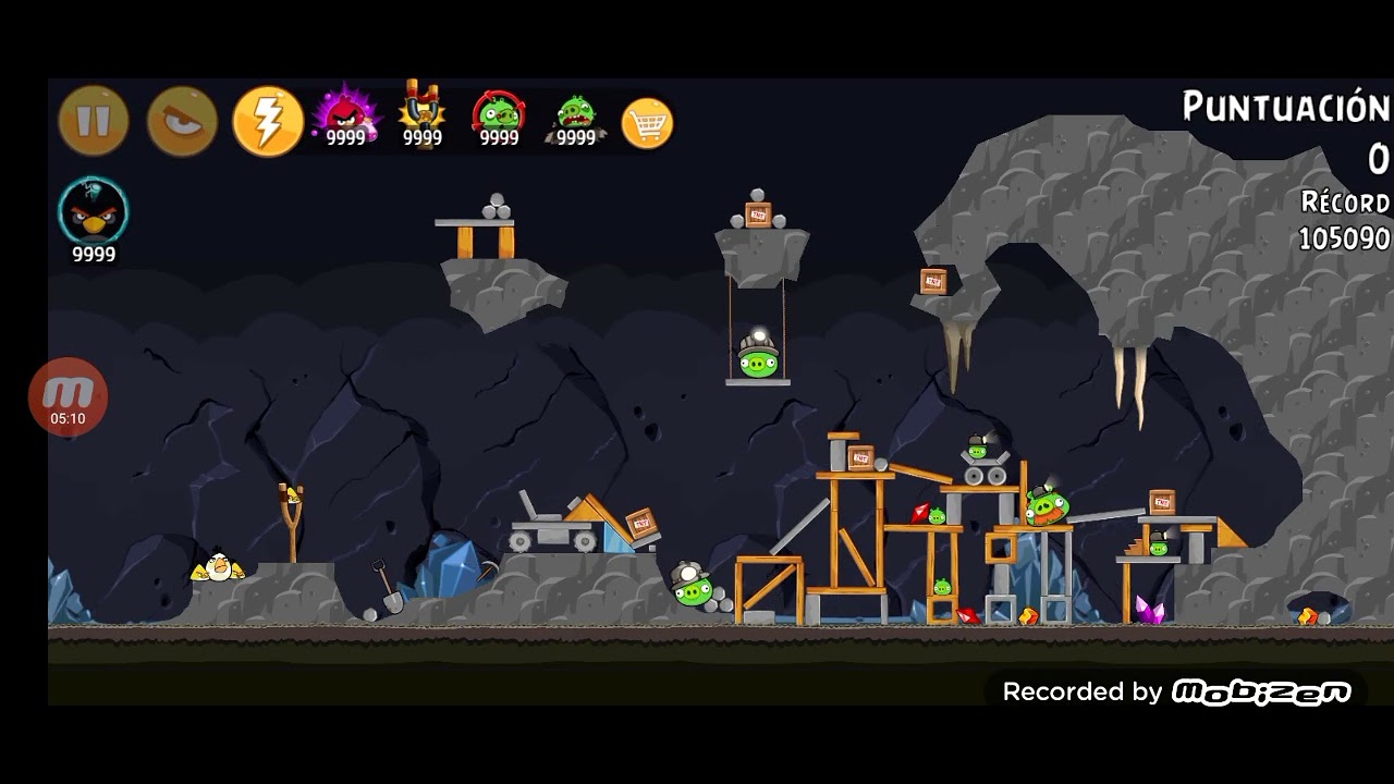 Angry Birds Classic: Mine And Dine 16-1 to 16-15 All Levels Walkthrough. (Android)