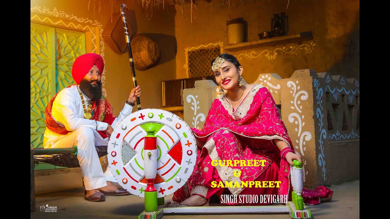 SUITAN DA SWAG  Gurpreet & Samanpreet NEW PUNJABI PREWEDDING 2022 Singh Studio Devigarh70091-65477