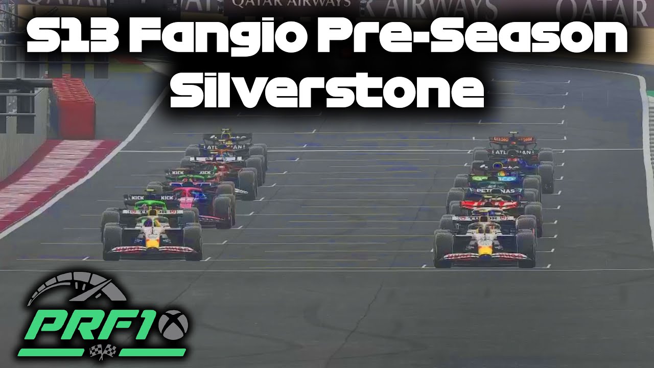 PRF1 Season 13 - Fangio Pre-Season at Silverstone (as live!)