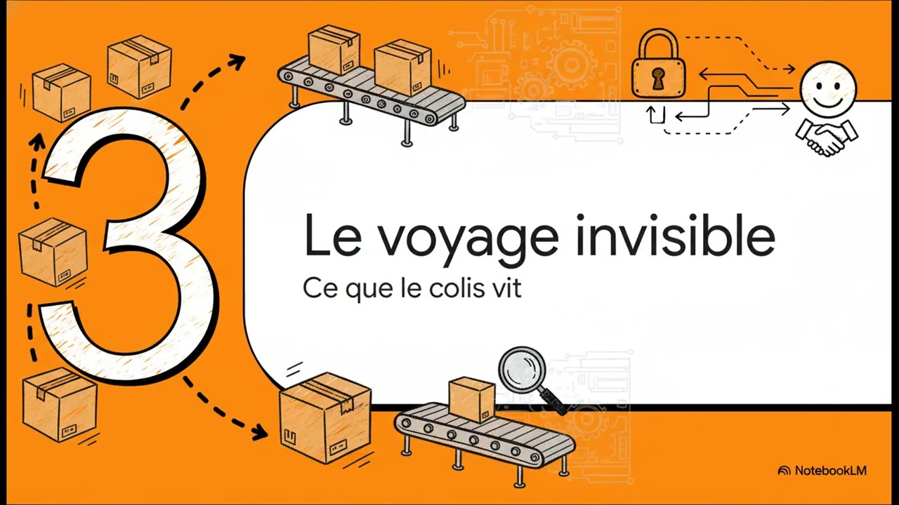 Commande  le parcours secret d'un colis