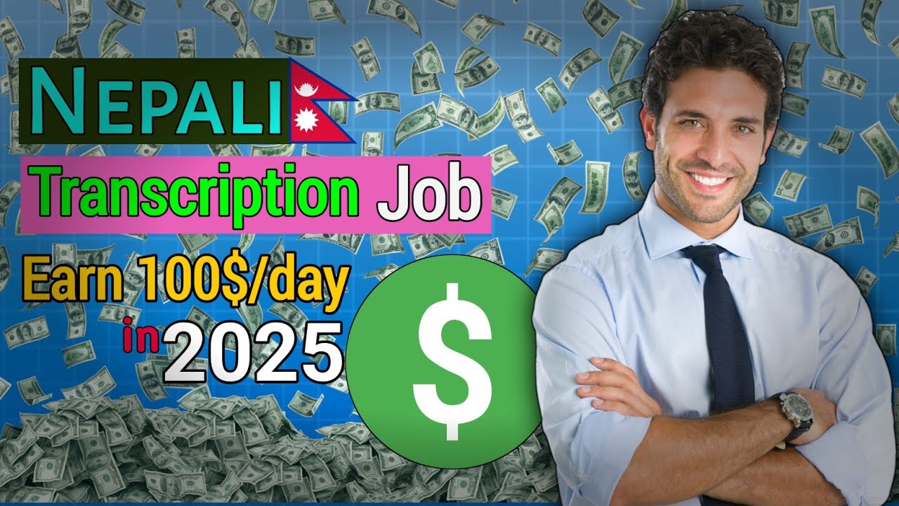 Work From Home Jobs 2025 | Go Trascript Job hiring now | Trascription Jobs in Nepal