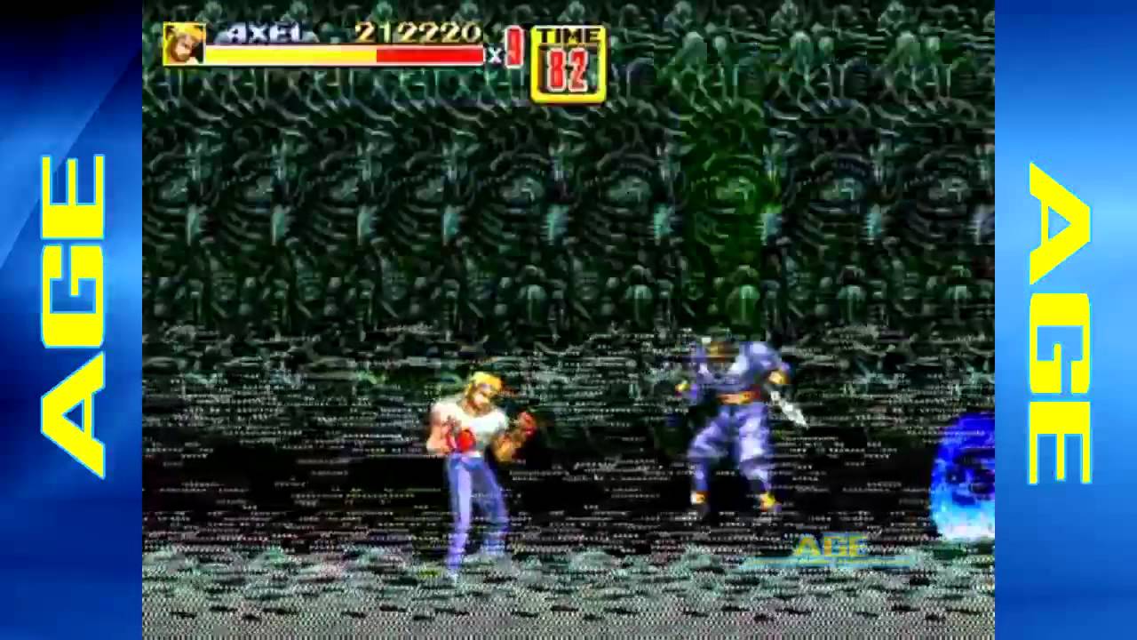 Streets of Rage 2 Longplay - Axel Playthrough (Hard Difficulty)
