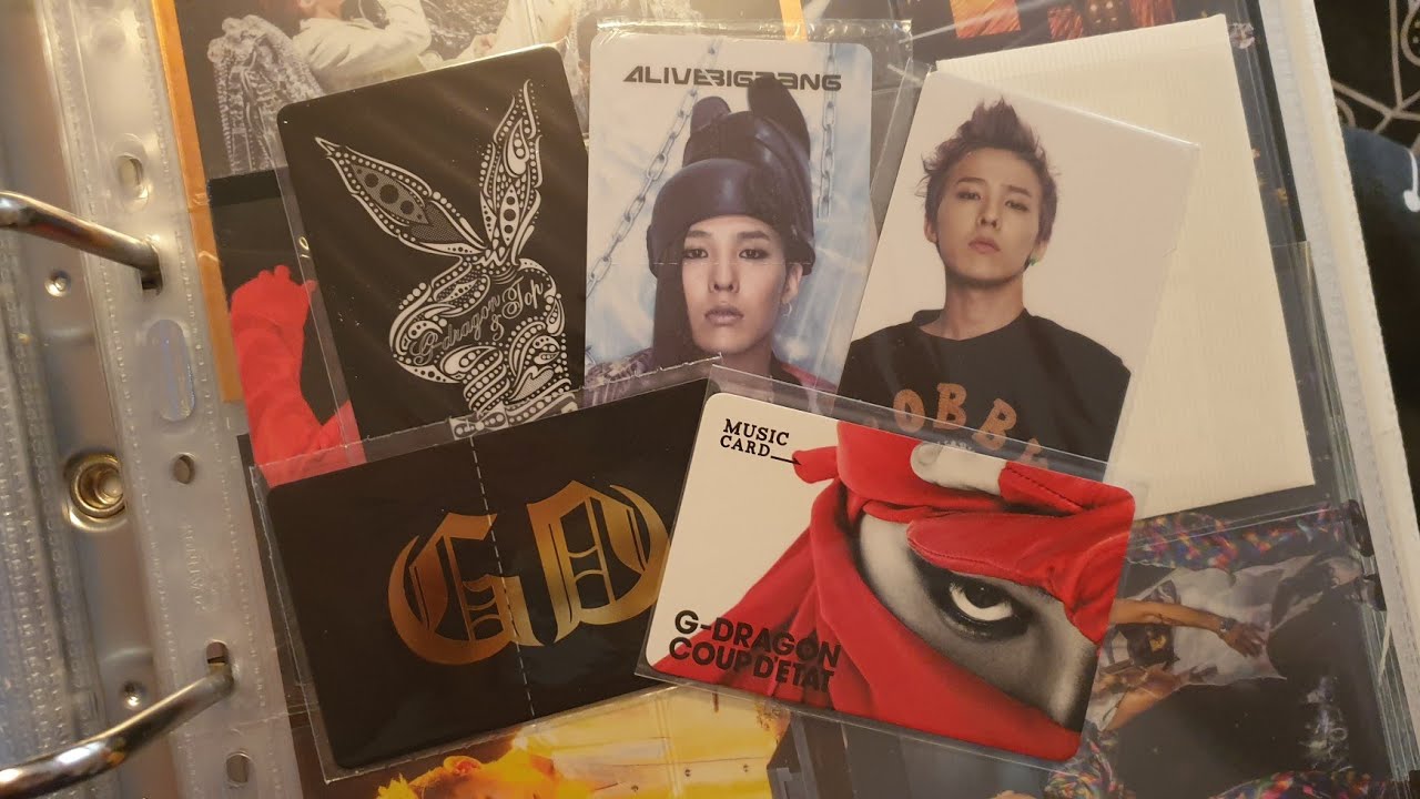 Organising my BIGBANG Photocard Collection 👑