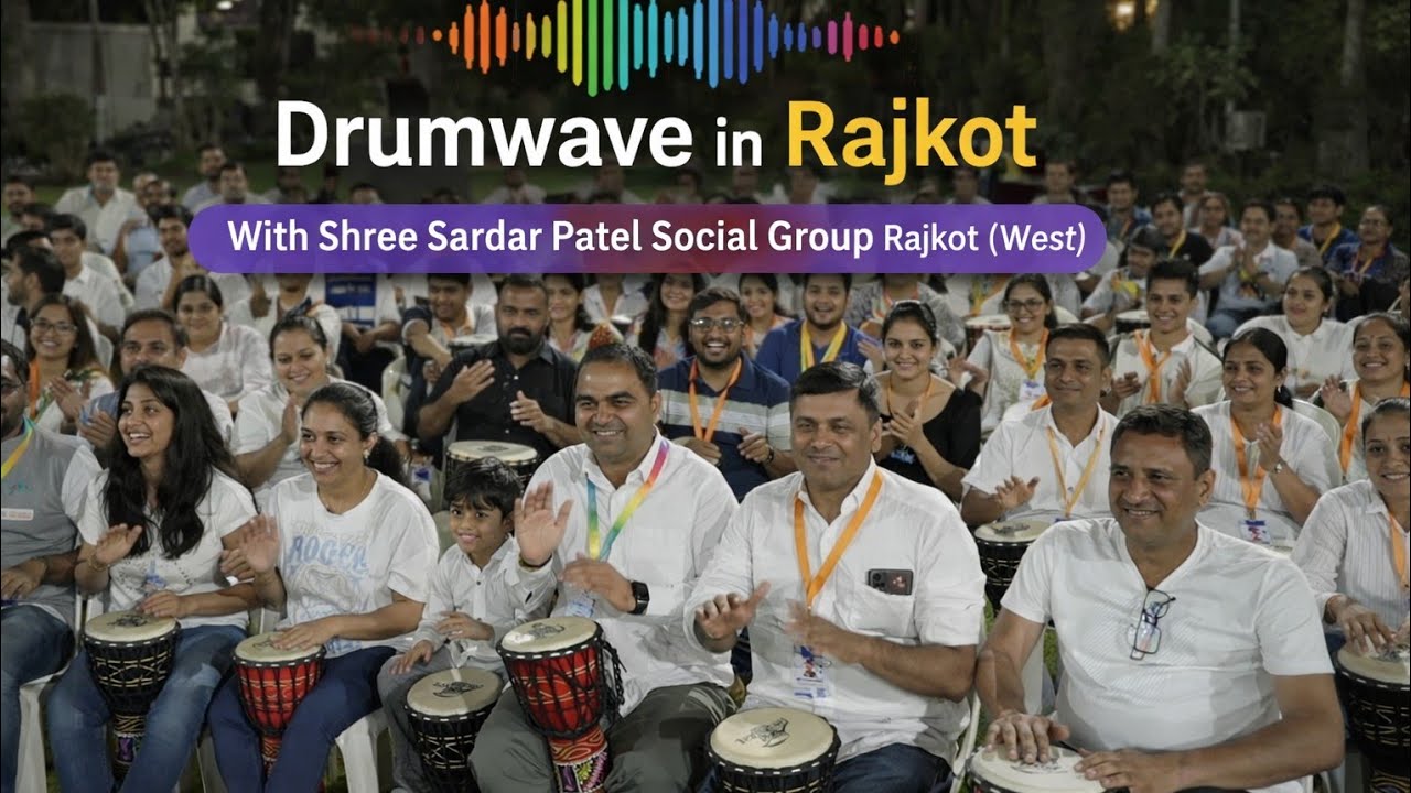 Rajkot Went Crazy 🔥 DrumWave | Sardar Patel Social Group (West)