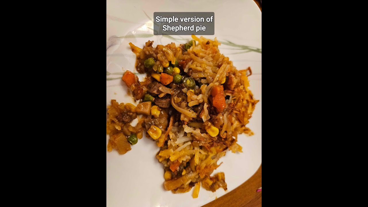 Transforming Canned Beef Stew into an Irresistible Shepherd's Pie