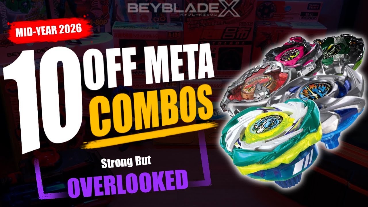 Топ-10 самых стабильных неметовых комбо в Beyblade X | Середина 2026 года