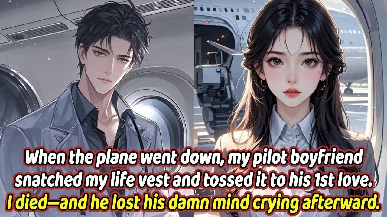 Plane crash: My pilot BF snatched my life vest for his 1st love. I died; he cried like crazy....