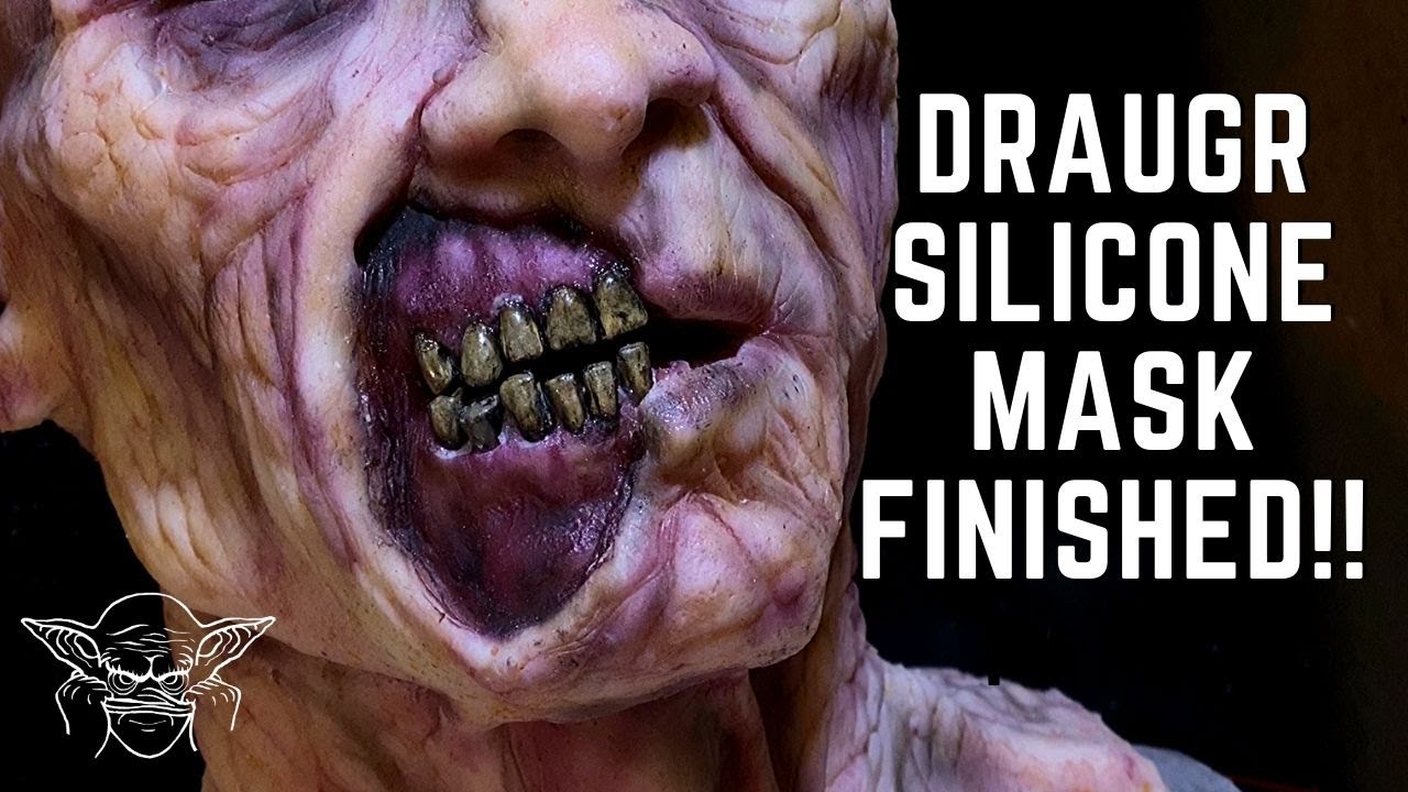 DRAUGR SILICONE MASK FINISHED!!