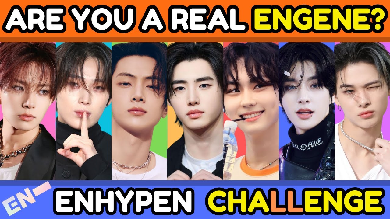 НОВЫЙ ENHYPEN-КВИЗ: Только настоящий ENGENE пройдёт это испытание! 💛 KPOP-ИГРА