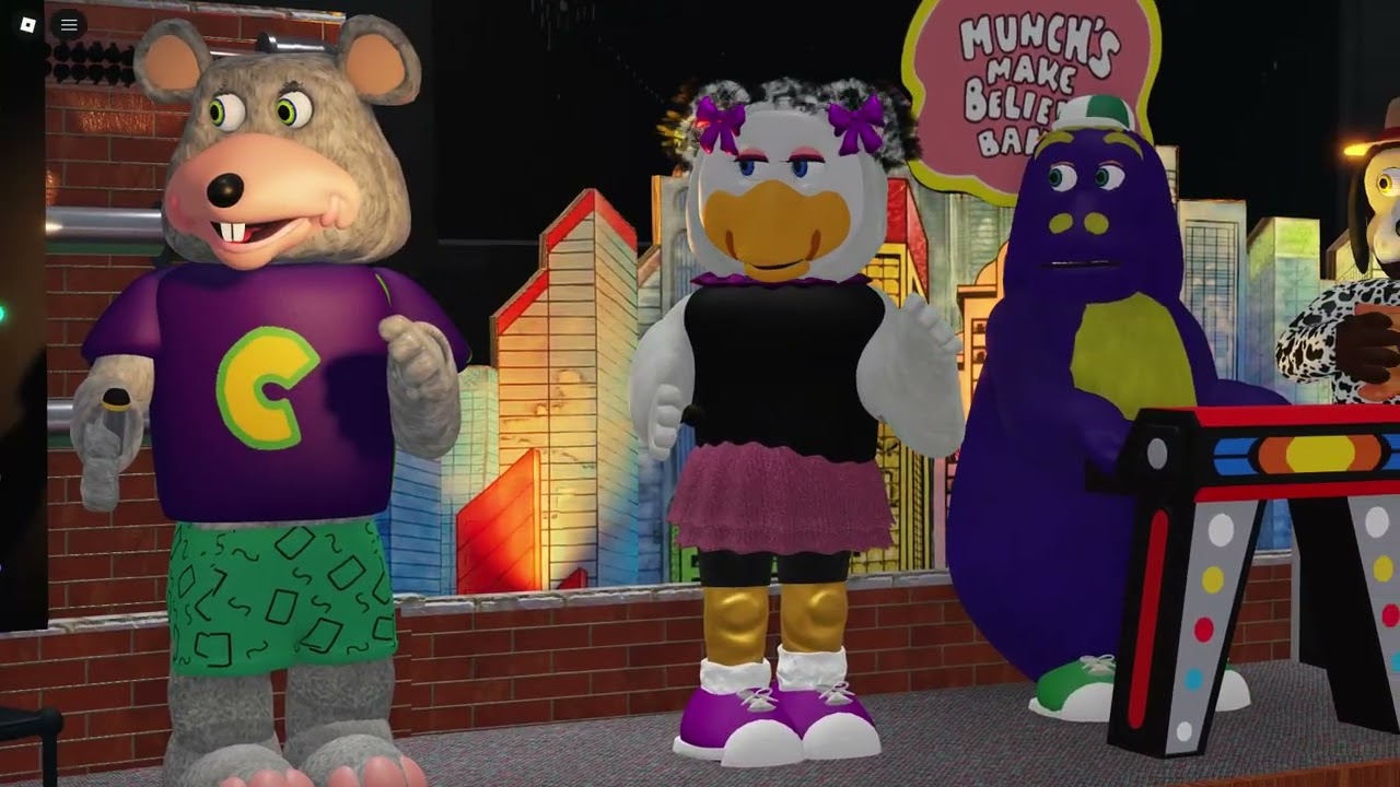 Roblox Chuck E. Cheese's Mentor Ohio - January 2013 Segment 5 - Auto Show