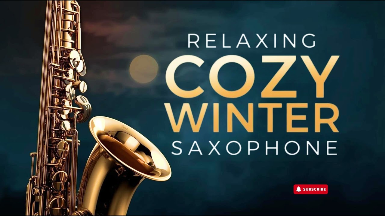Deep Winter Night 🌌 Smooth & Relaxing Jazz Saxophone | Midnight Calm for Sleep & Quiet Nights