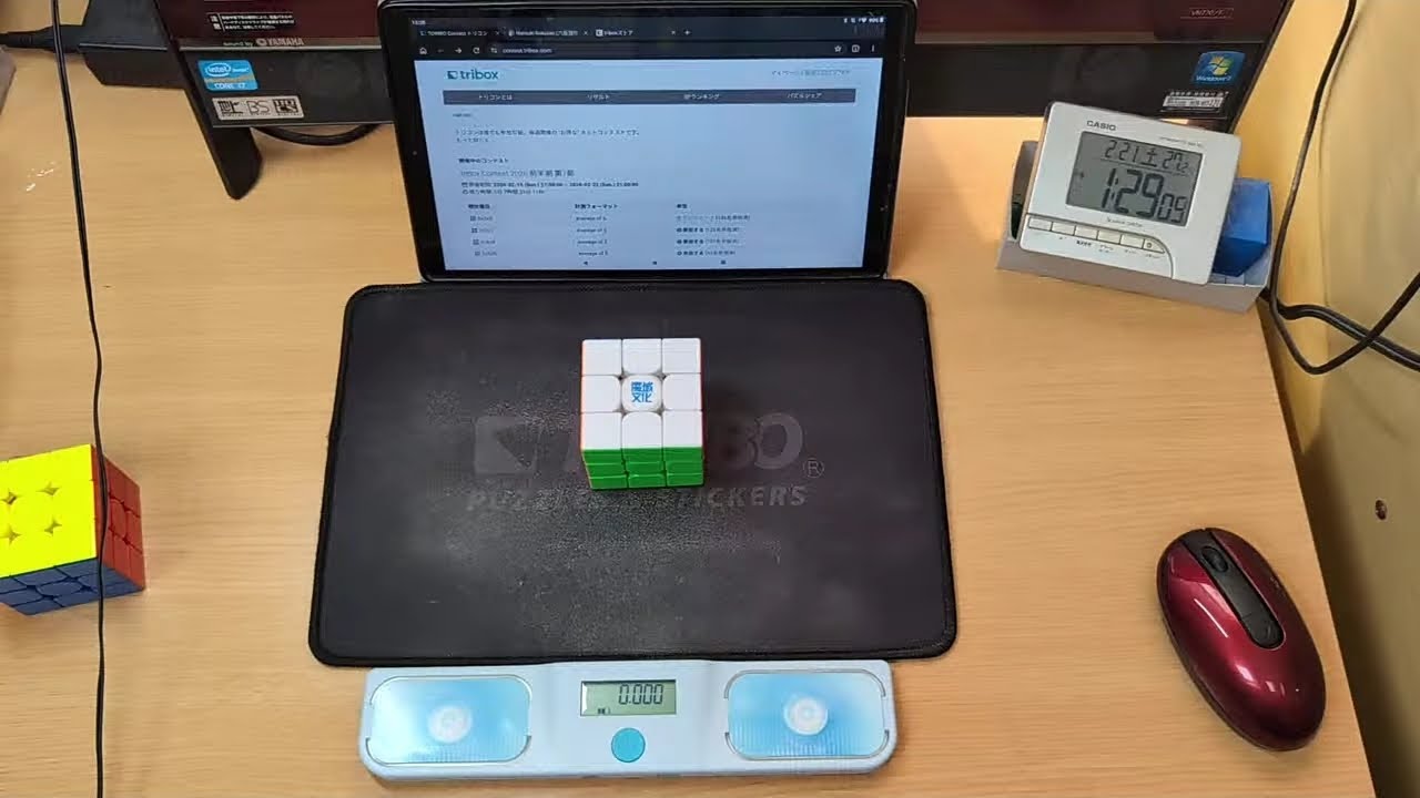 TORIBO Contest 2026 前半期 第7節 3×3×3 片手 ao5 10.850