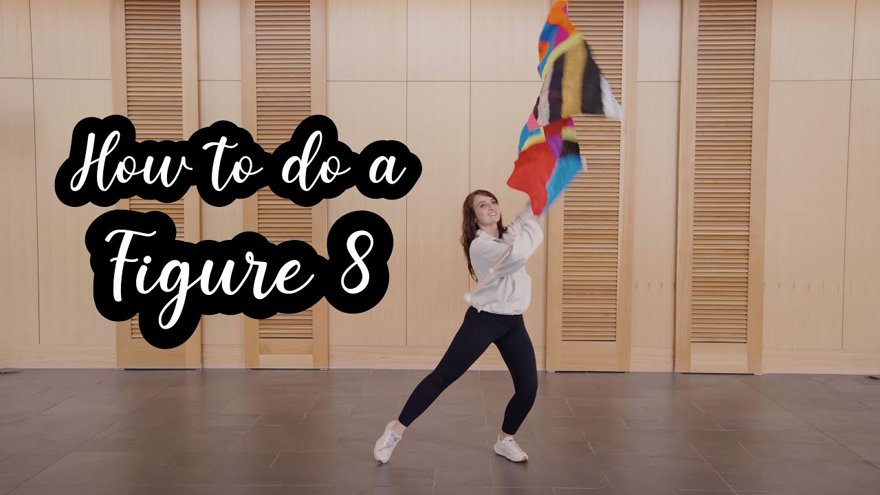 HOW TO DO A FIGURE 8 | Color Guard Academy