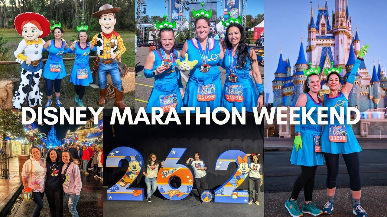 WDW Marathon Weekend 2025 | Expo, spectating the half and running Disney Marathon *GIRL'S TRIP*