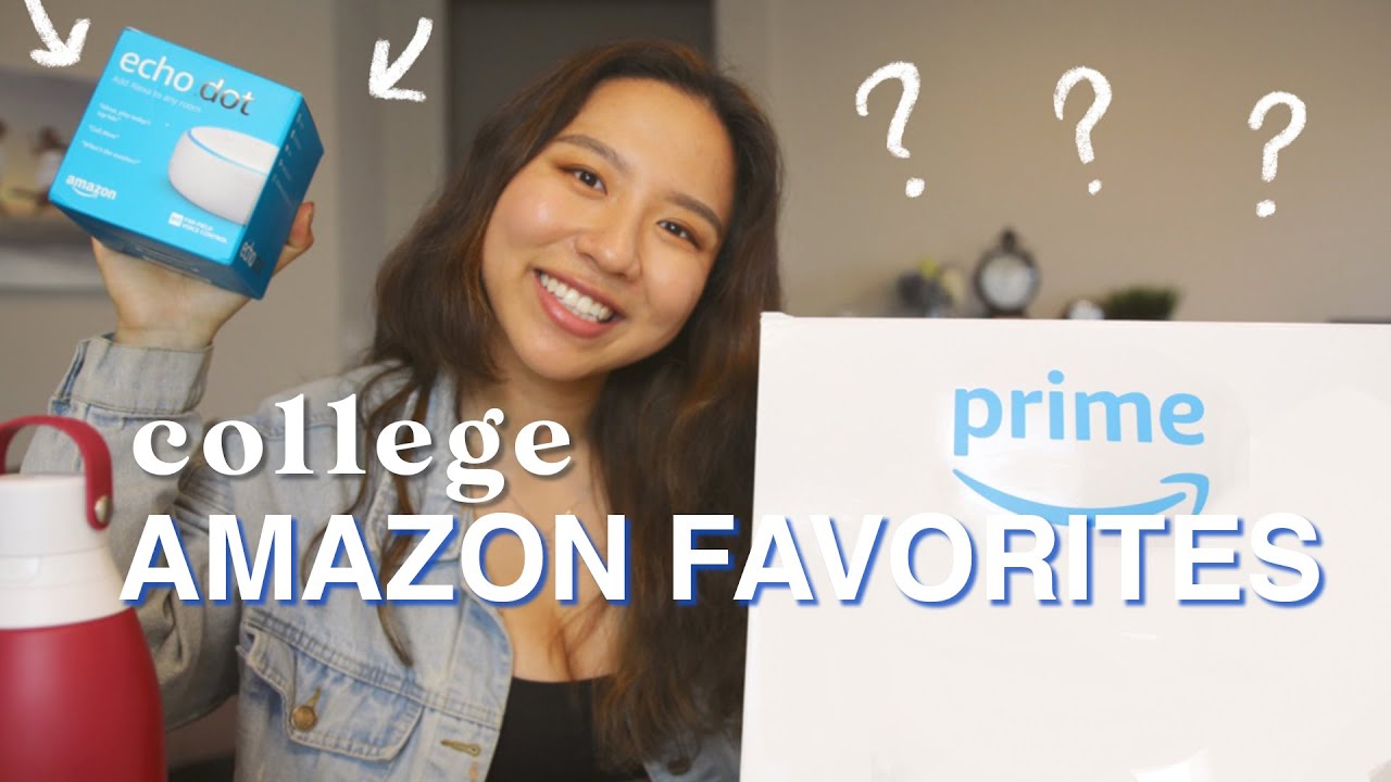 best amazon college dorm essentials | what to pack for college