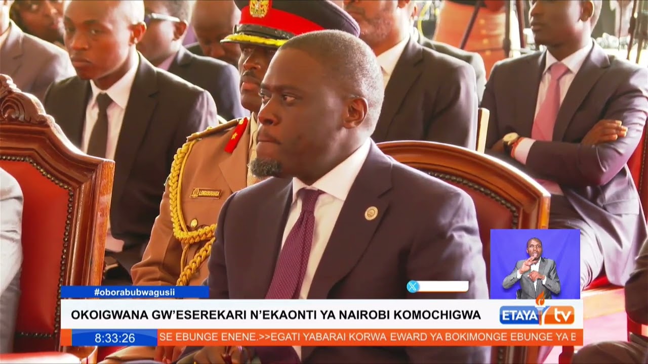 Sifuna demands immediate revocation of cooperation agreement between the national gov't and Nairobi