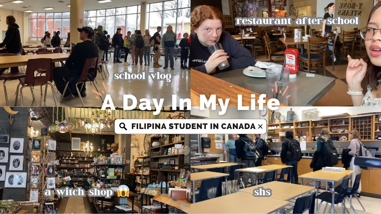 A Day in My Life as a Filipina Student in Canada | School Vlog