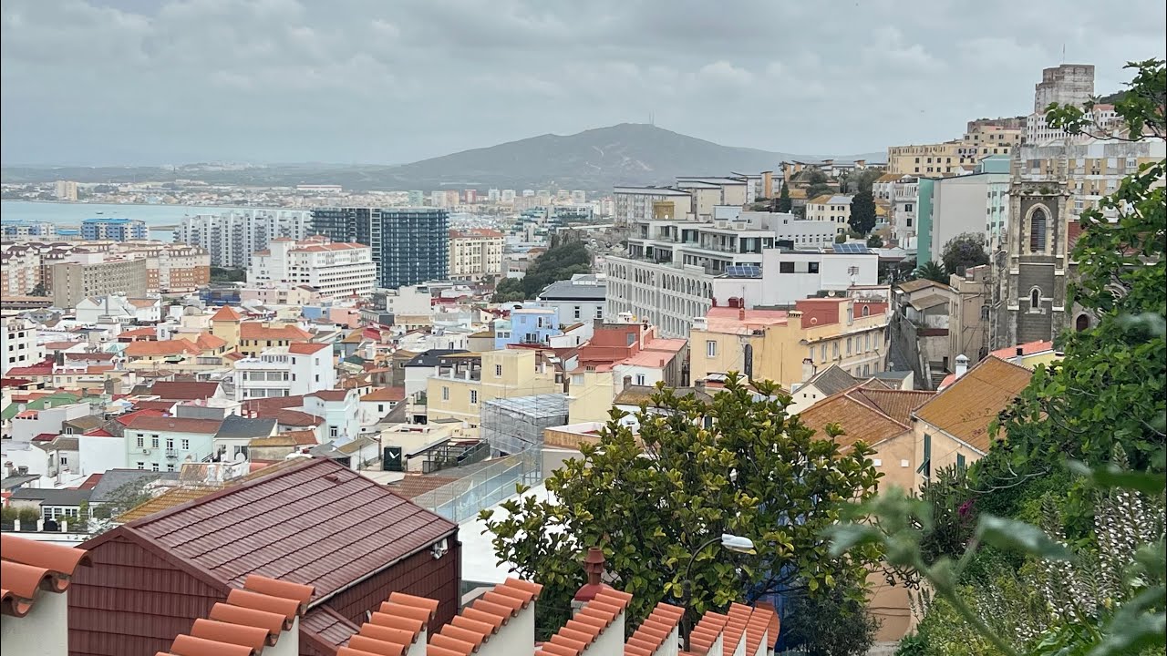 4K, Gibraltar Walk to Nature Reserve | British Overseas Territory