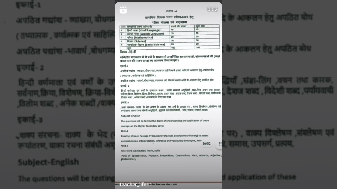 #mptetvarg3notification #varg3syllbus #varg3vacancy #mptet2025 #varg3exam pattern #varg3notification
