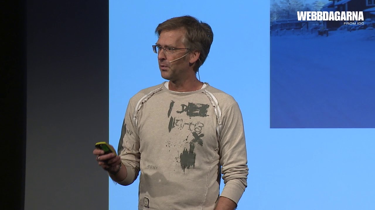 Teo Härén, Webbdagarna Göteborg 2017.