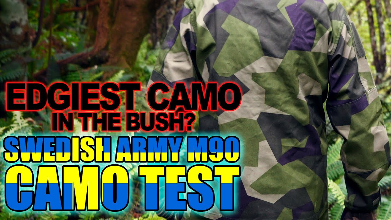 Swedish M90 Camo Test - 4K