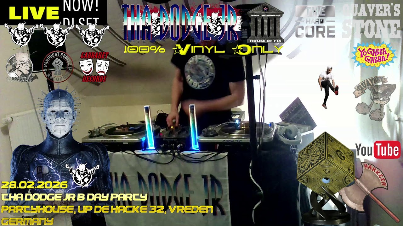 Back 2 The 90's Early Hardcore With Tha Dodge Jr @ Quavers Stone (100% Vinyl)