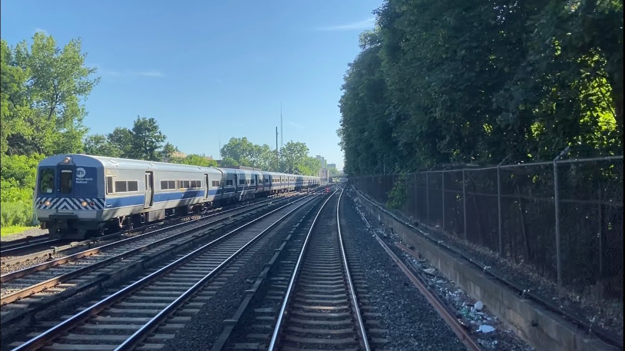 MTA Metro North RailRoad: Harlem Line M3A Local Train RFW from Grand Central to Crestwood