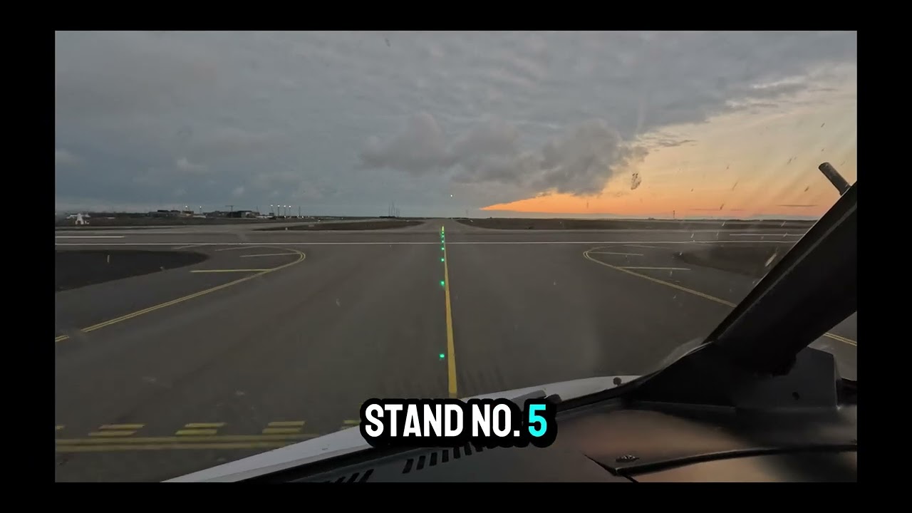 LANDING AT KEF, Pilots perspective