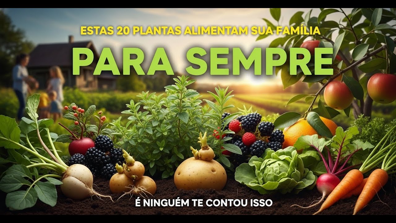 20 Plantas Perenes Que Crescem Sozinhas e Mantêm Sua Família Bem Alimentada Para Sempre #hortaemcasa