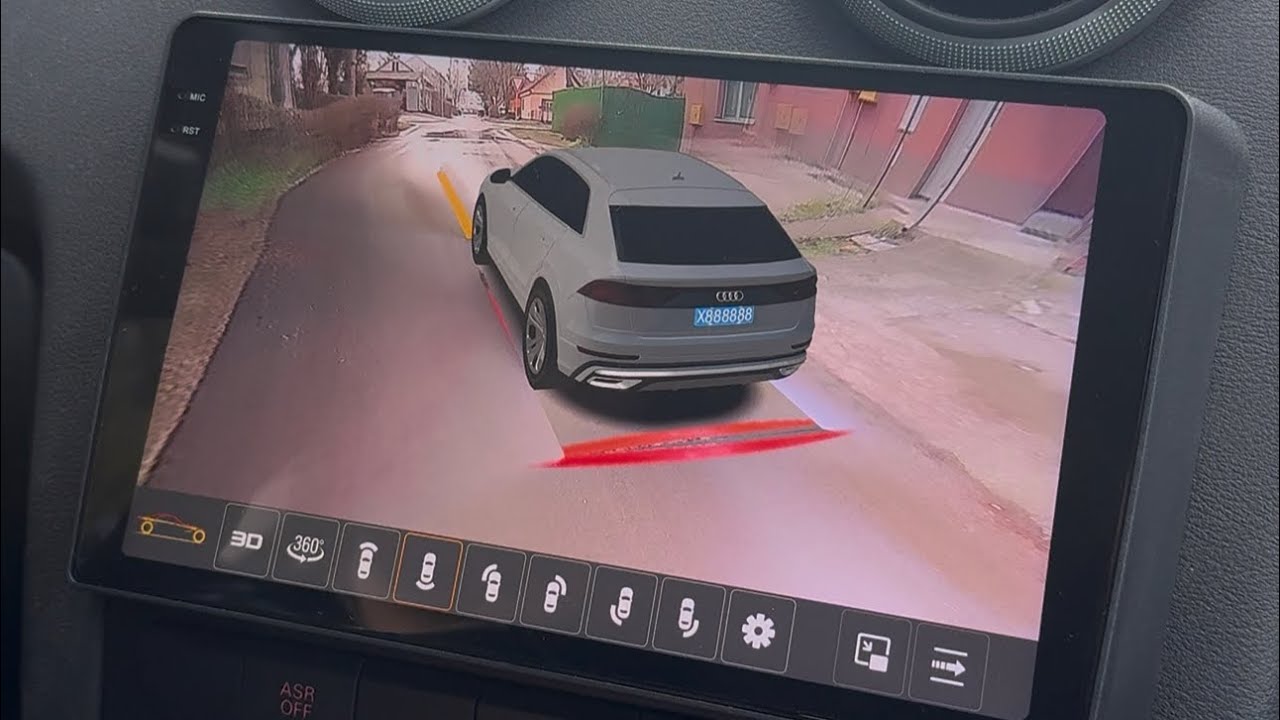 Kamere 360 stepeni na android uredjaj - ugradnja Pancevo Autoarm